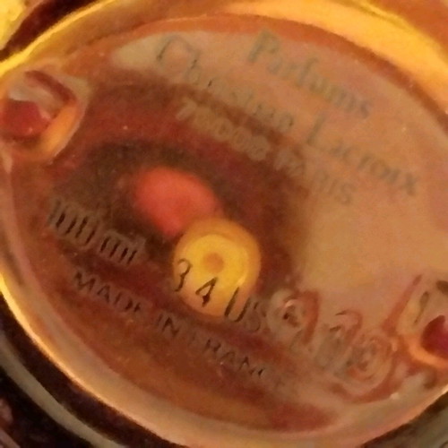 C est la vie Christian Lacroix vintage perfume used