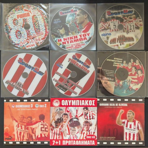 47 sports DVDs