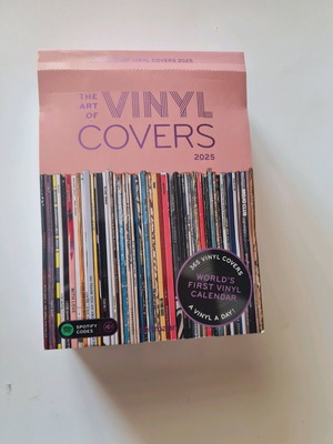 Collectible calendar Vinyl Covers 2025 like new