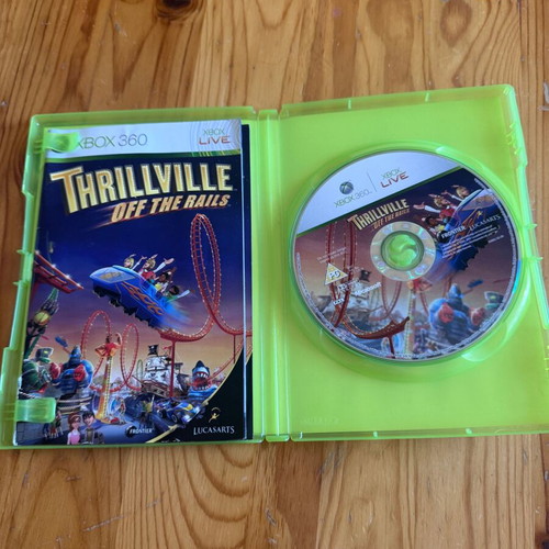 Thrillville Xbox 360 game like new, simulation