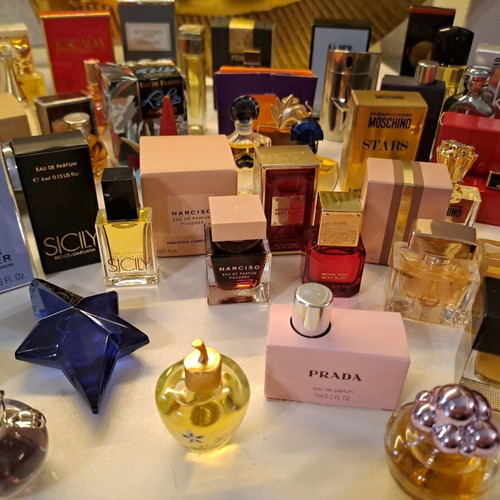 Miniature perfumes new, collection of famous brands