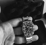 Seiko mod automatic wristwatch, 40mm, ceramic bezel, sapphire crystal
