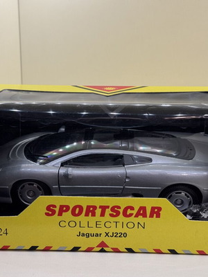 Jaguar XJ220 1:24 μοντέλο Sportscar Collection καινούργιο με κουτί και βάση