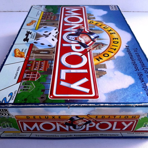 Monopoly Deluxe Edition 1996 used, Parker