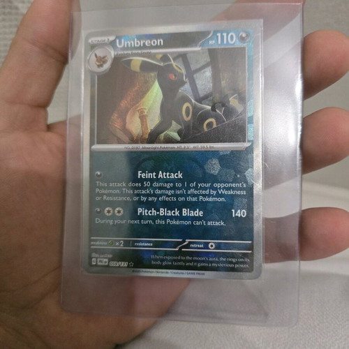 Umbreon Pokemon card new