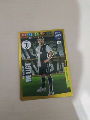 Matthijs De Ligt collectible card new, Juventus 2020-21
