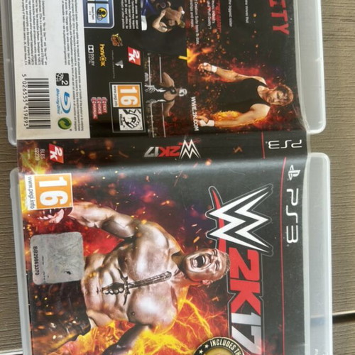 WWE 2K17 PS3 game used