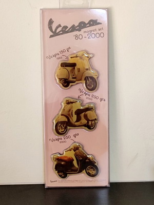 Σετ μαγνητάκια Forme Piaggio Vespa καινούργιο