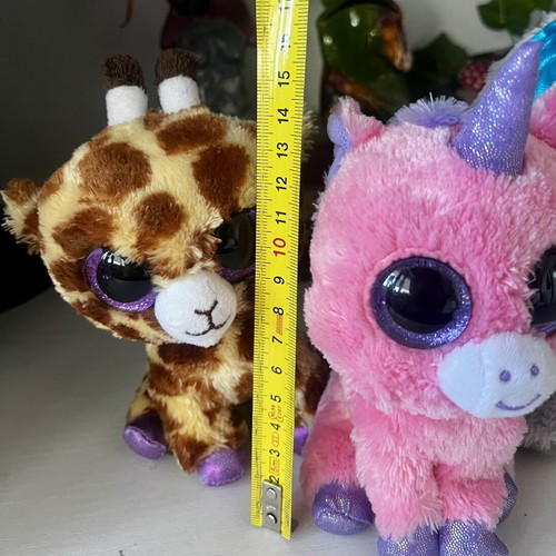 TY Beanie Boos Retired Collection Whopper, Magic & Safari plush set