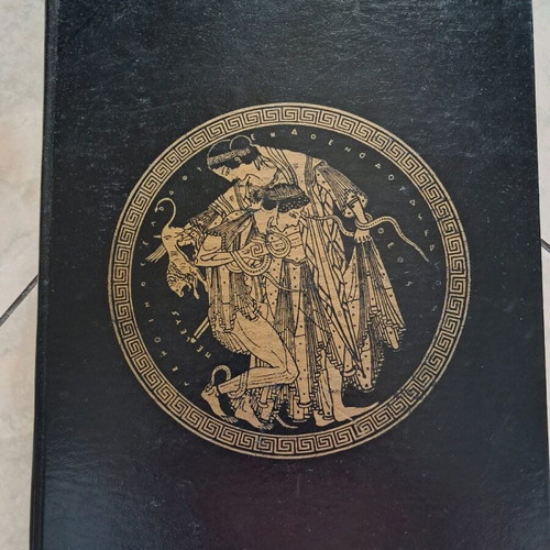 Great Greek Mythology used, pack of 2 leather-bound Rispen volumes