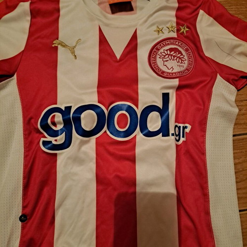 Olympiacos jersey kids authentic new