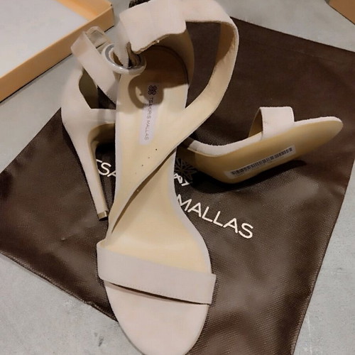Tsakiris Mallas women's shoes new, suede leather, size 39, beige