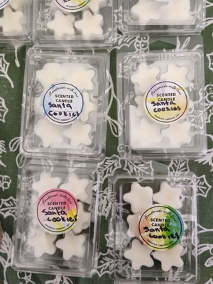 Wax melts made of soy wax, new, pack of 25 pieces