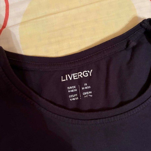 Men's short-sleeve t-shirt like new, size M, black-gray
