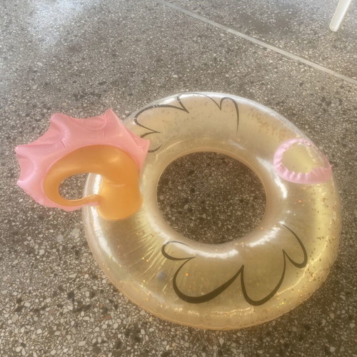 Unicorn inflatable pool float for kids