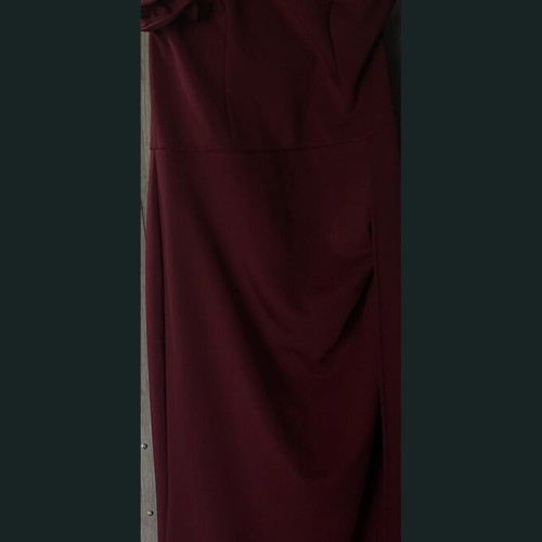 Adyce women's long dress, size M, like new, bordeaux