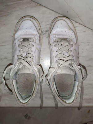 Nike Air Force 1 women's shoes used, size 39, white