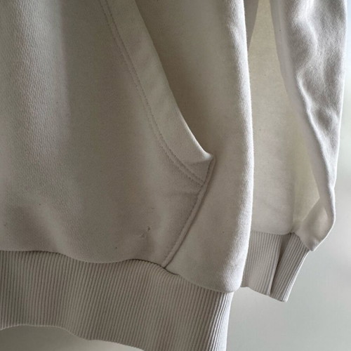 Sugarfree women's hoodie sweatshirt used, white, size M