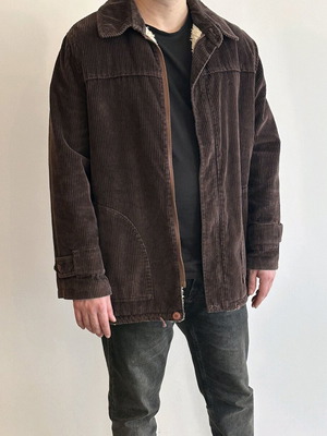 Brown Corduroy Jacket μεταχειρισμένο, μέγεθος L