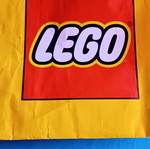 Large Lego paper packaging bag used