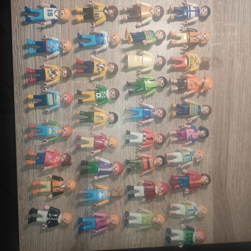 Playmobil children's figures set of 46 like new