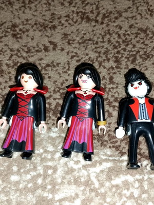 Playmobil vampire used, all together