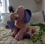  Ροζ plushie cute ελεφαντακι