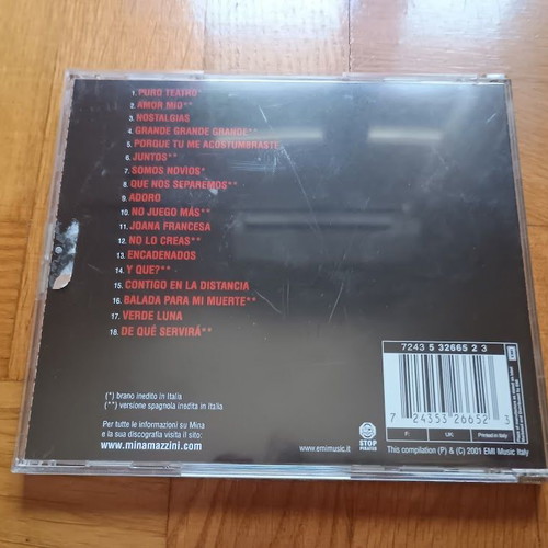Mina Colección Latina CD new, Latin genre
