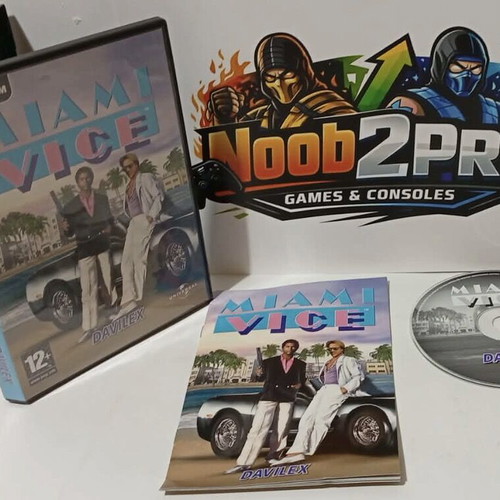Miami Vice PC game used, action adventure