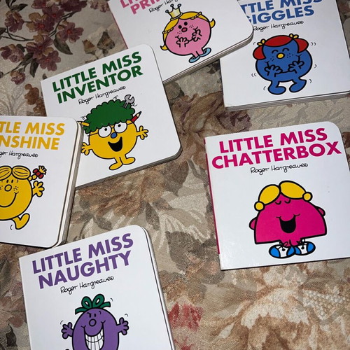 Little Miss Pocket Library 6 books used, English, ages 3+