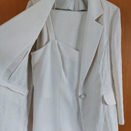 Tailor made lingerie suit set used xxl with jacket and trousers