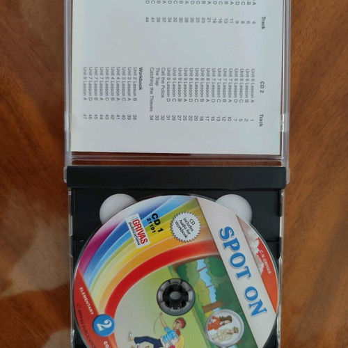 Spot On 2 Grivas publications CD like new, Coursebook