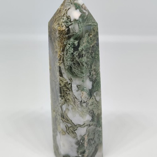 Dendritic Agate Obelisk like new with multilevel colors