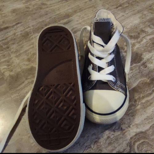 Converse All Star sneakers size 25 like new, gray