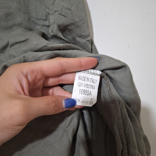 Celestino sleeveless khaki blouse like new, one size