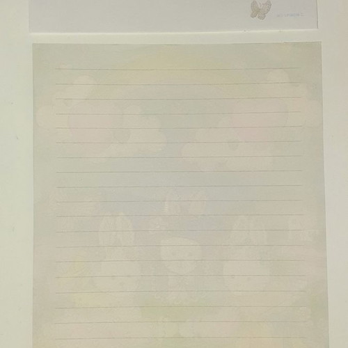 Set and letter papers new