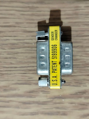 Adaptor Serial 9 Pin M-M vintage, για retro PC peripherals σαν καινούργιο