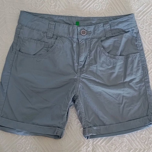Benetton Bermuda shorts like new, blue, size S