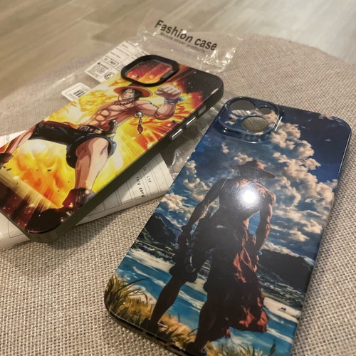 iPhone 14 Plus cases new with Ace from One Piece, set of 2