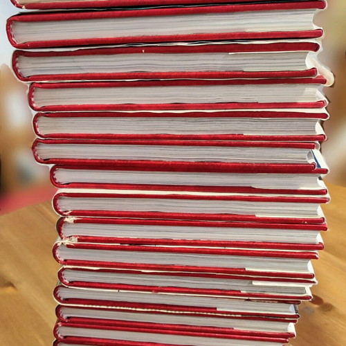 Large school encyclopedia used, set of 16 volumes