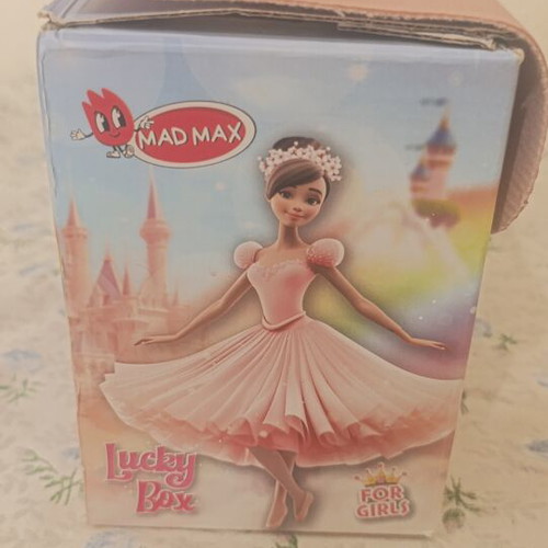Paper children's jewelry box like new, pink