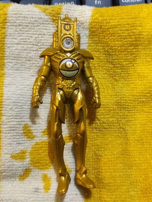 Skibidi Toilet Titan Clockman Gold Edition collectible figure like new