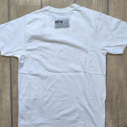 Gorilla Wear men's t-shirt XL white like new