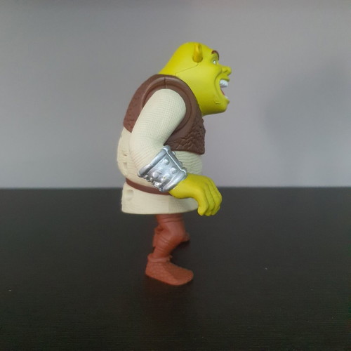 Shrek figure 2010 used, 12cm McDonald's collectible
