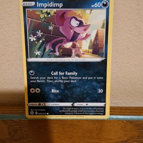 Pokemon Card Impidimp like new -  1,00 - Vendora.cy