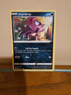 Pokemon Card Impidimp like new