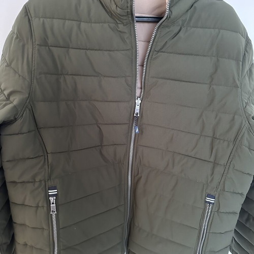 Nautica men's reversible jacket large khaki-beige new