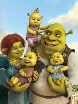 Shrek Family Poster