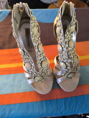 Platform sandals size 37, new