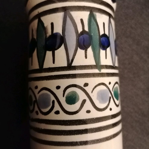 Flower vase used with hand painting 30x16cm